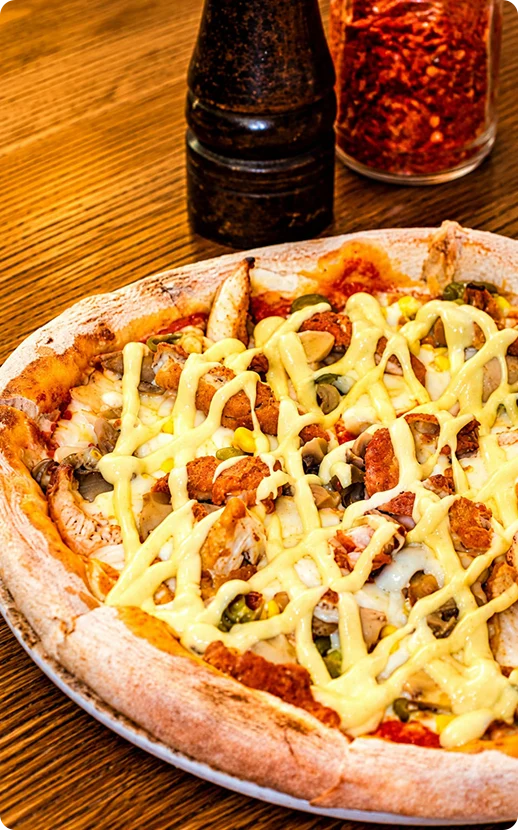 Çıtır Tavuklu Pizza